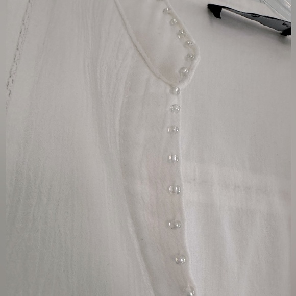 Tuckernuck Pomander Place White Ophelia Mini Dress Coverup Coastal Minimalist - Picture 11 of 11